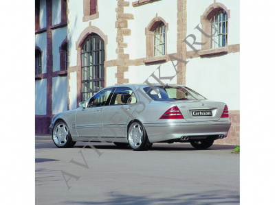 Mercedes S-Class W220 (98-05) Накладка CARLSSON на задний бампер