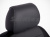 Skoda Rapid (14–) Чехлы на сиденья (экокожа), цвет - чёрный + серый, седан