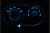 Ford Mondeo MK3 светодиодные шкалы (циферблаты) выключателя освещения - Дизайн 1